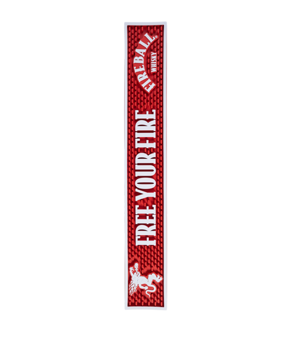 Fireball "Free Your Fire" Bar Rail Mat