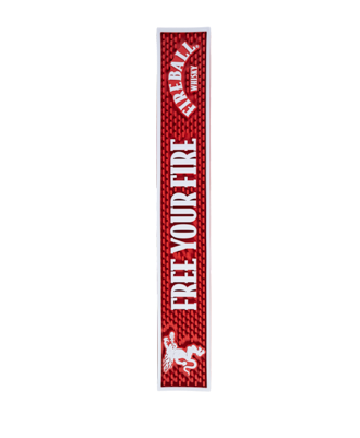 Fireball "Free Your Fire" Bar Rail Mat